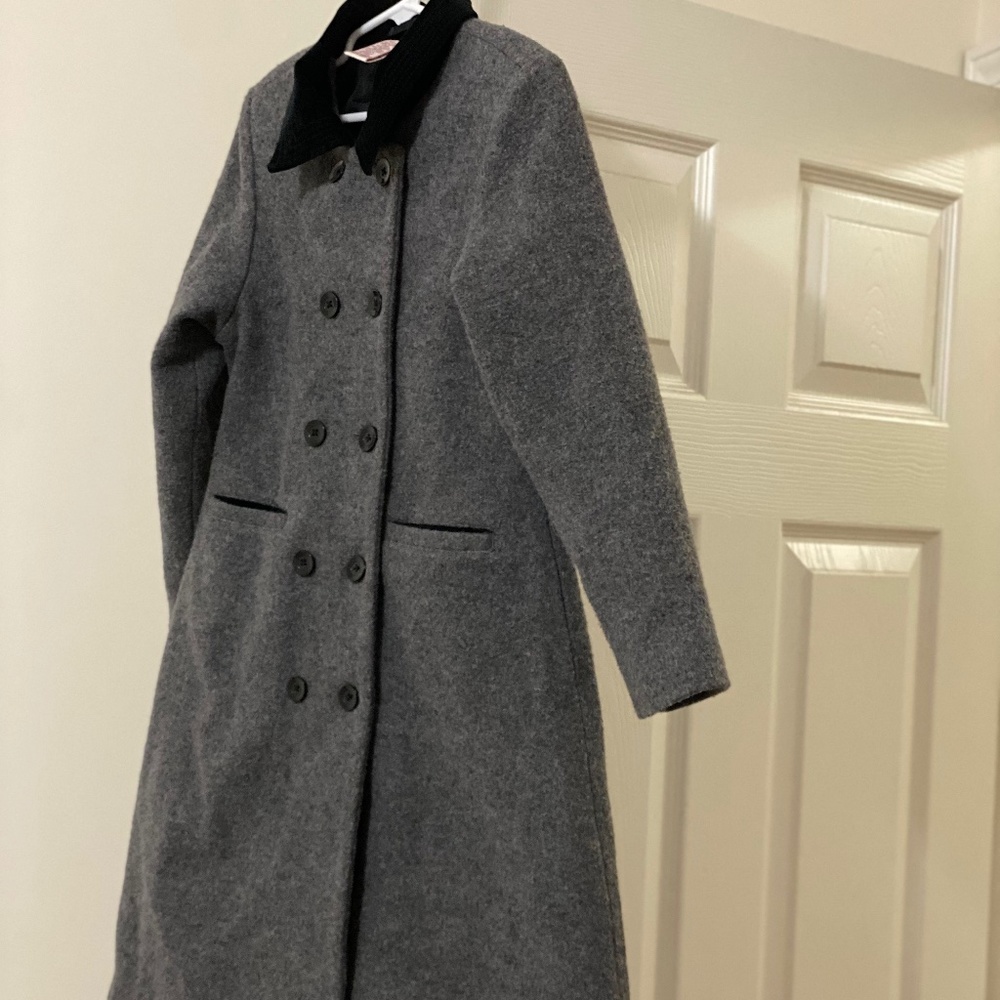 Gymboree Girls Lined & Button-down Coat with Collar Size XLarge (6 years)